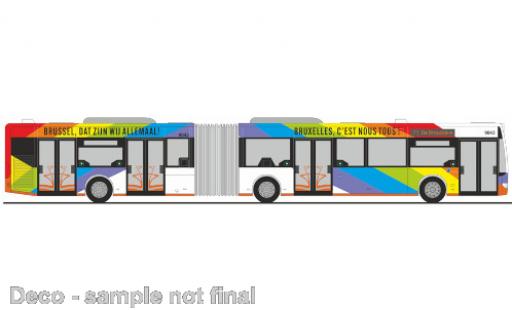 Modelauto Mercedes Citaro G STIB Pride Bruxelles (BE) 2006 1/87 Rietze
