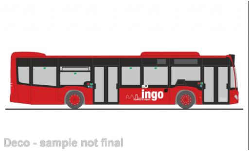 Modelauto Mercedes Citaro Base Saar mobil - Ingo bus St. Ingbert 2015 1/87 Rietze