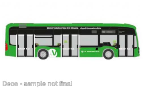 Modelauto Mercedes E Base ECitaro VBG Glattal (CH) 1/87 Rietze