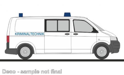 Modelauto Volkswagen T5 T5 GP Kriminaltechnik 2010 1/87 Rietze