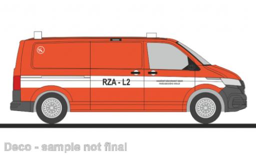 Modelauto Volkswagen T6 T6.1 .1 Hasici (CZ) 1/87 Rietze