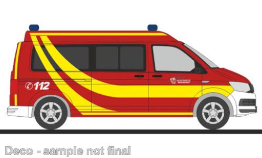 Modelauto Volkswagen T6 T6 brandweer Marktoberdorf 1/87 Rietze