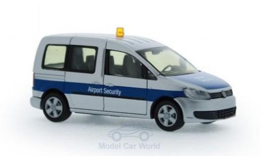 Modelauto Volkswagen Caddy Base Airport Security D&Atilde;&frac14;sseldorf 2011 1/87 Rietze