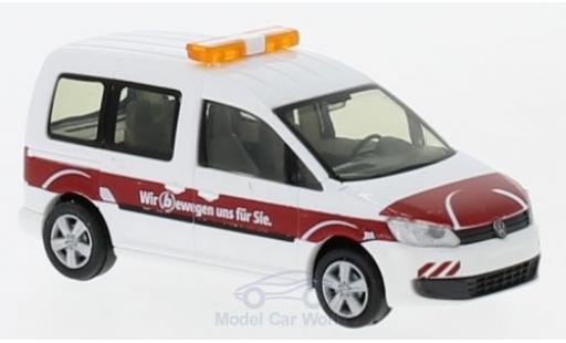Modelauto Volkswagen Caddy Base Braunschweiger Verkehrs GmbH 2011 1/87 Rietze