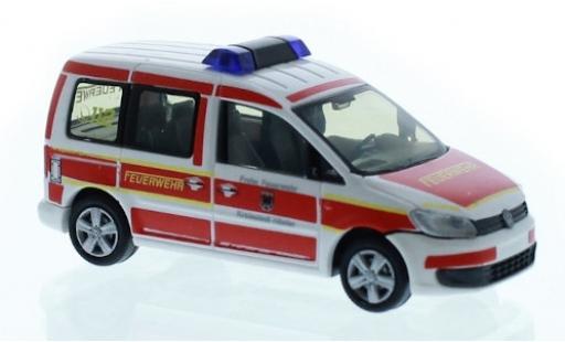 Modelauto Volkswagen Caddy Base Brandweer H&Atilde;&para;xter 2011 1/87 Rietze