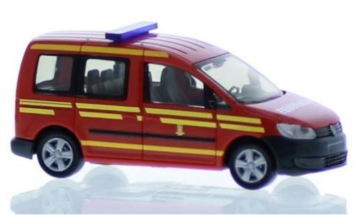 Modelauto Volkswagen Caddy Base Brandweer M&Atilde;&frac14;nchen 2011 1/87 Rietze