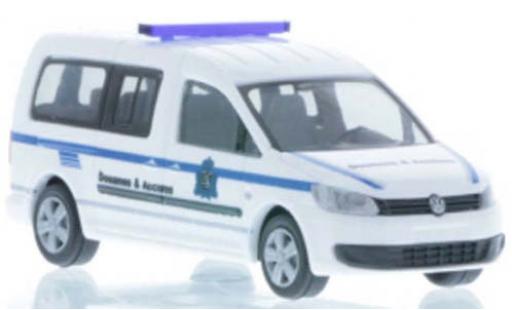 Modelauto Volkswagen Caddy Maxi Zoll (LU) 2011 1/87 Rietze