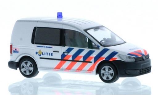 Modelauto Volkswagen Caddy Base Politie (NL) 2011 1/87 Rietze