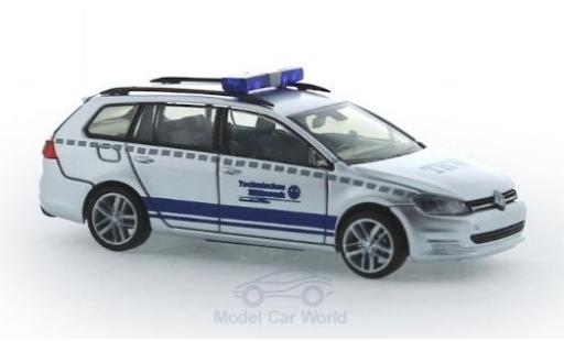 Modelauto Volkswagen Golf Variant VII THW Witten 1/87 Rietze