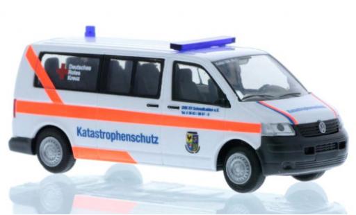 Modelauto Volkswagen T5 Base Bus Katastrophenschutz DRK Schmalkalden 1/87 Rietze