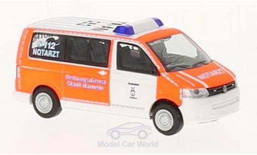 Modelauto Volkswagen T5 T5 GP Brandweer Hameln 2010 1/87 Rietze