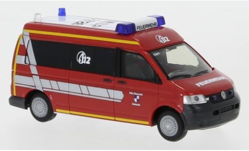 Modelauto Volkswagen T5 Base Brandweer Karlstadt 1/87 Rietze