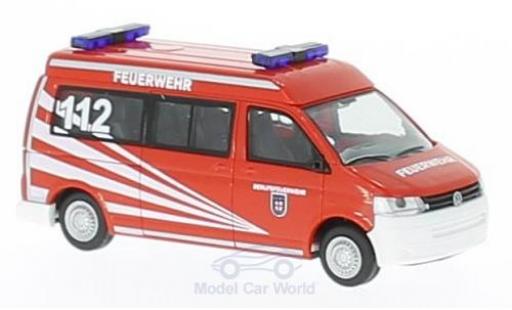 Modelauto Volkswagen T5 T5 GP Brandweer Koblenz 2010 1/87 Rietze