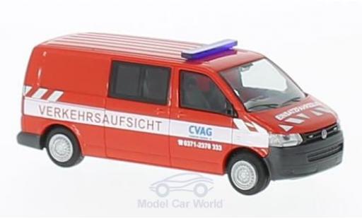 Modelauto Volkswagen T5 T5 GP Verkehrsaufsicht Chemnitz 1/87 Rietze