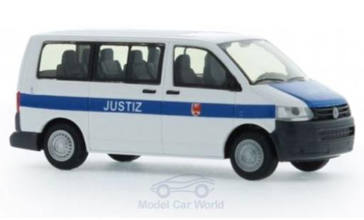 Modelauto Volkswagen T5 T5 GP Justiz Brandenburg 2010 1/87 Rietze