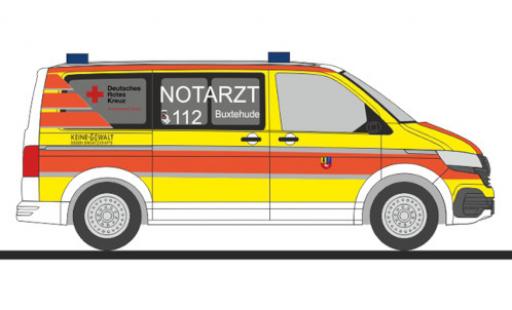 Modelauto Volkswagen T6 T6.1 .1 Bus DRK Buxtehude 1/87 Rietze