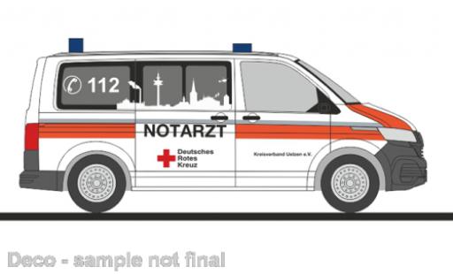 Modelauto Volkswagen T6 T6.1 .1 Bus DRK Uelzen 1/87 Rietze