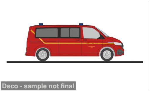 Modelauto Volkswagen T6 T6.1 .1 Forschungszentrum J&Atilde;&frac14;lich - Werkbrandweer 1/87 Rietze