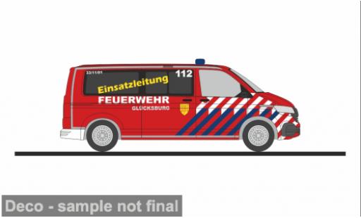 Modelauto Volkswagen T6 T6.1 .1 FW Gl&Atilde;&frac14;cksburg 1/87 Rietze