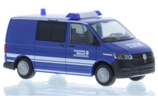 Modelauto Volkswagen T6 T6.1 .1 THW Berlin court- empattement 1/87 Rietze