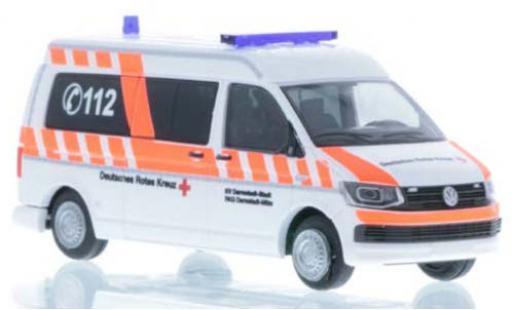 Modelauto Volkswagen T6 T6 Bus DRK Darmstadt-Mitte 1/87 Rietze