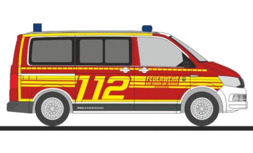 Modelauto Volkswagen T6 T6 Bus Brandweer Bad Soden 1/87 Rietze