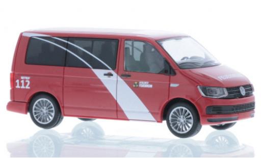 Modelauto Volkswagen T6 T6 Bus Brandweer Berlin 1/87 Rietze