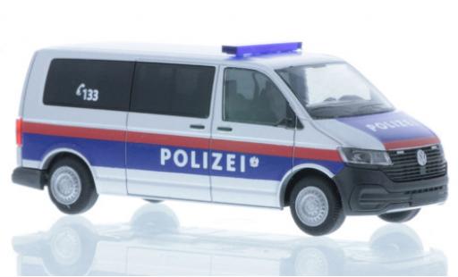 Modelauto Volkswagen T6 T6 Bus Politie (AT) 1/87 Rietze