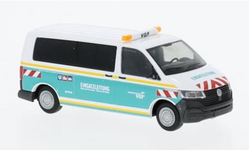 Modelauto Volkswagen T6 T6 Bus VGF Frankfurt - Einsatzleitung 1/87 Rietze