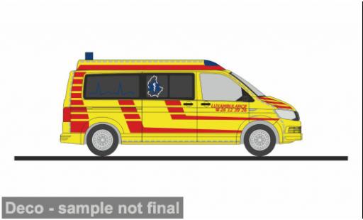 Modelauto Volkswagen T6 T6 Luxambulance (L) 1/87 Rietze