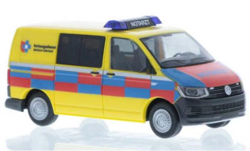Modelauto Volkswagen T6 T6 Rettungsdienst M&Atilde;&curren;rkisch-Oderland court- empattement 1/87 Rietze