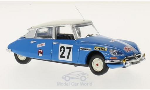 Modelauto Citroen DS 21 No.27 Rally Monte-Carlo 1970 N.Pouderoux/R.Vincent 1/43 Rio