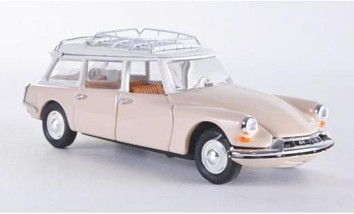Modelauto Citroen ID 19 Break Stationwagen beige 1958 1/43 Rio