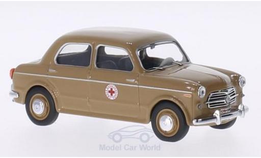 Modelauto Fiat 1100 Ambulanza /103 bruin Croce Rossa Rotes Kreuz (IT) 1/43 Rio