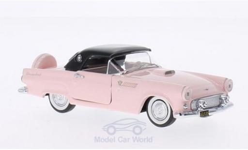 Modelauto Ford Thunderbird Two-Seater roze/zwart Elvis Presley Personal Car 1/43 Rio