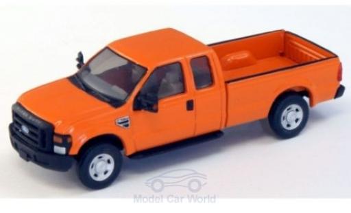 Modelauto Ford F-250 XLT Super Cab oranje 2008 1/87 River Point