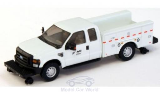Modelauto Ford F-350 XLT Super Cab Hi Rail Utility Truck NS - Norfolk Southern 2008 1/87 River Point