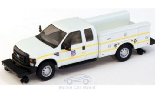 Modelauto Ford F-350 XLT Super Cab Utility Hi-Rail Truck Union Pacific 2008 1/87 River Point