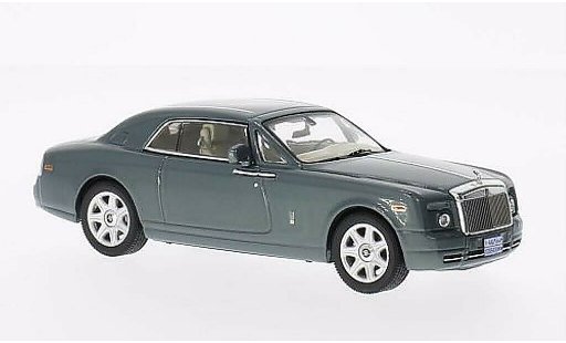 Rolls Royce Phantom Coupe 1/43 IXO grijs-groen 2008 modelauto