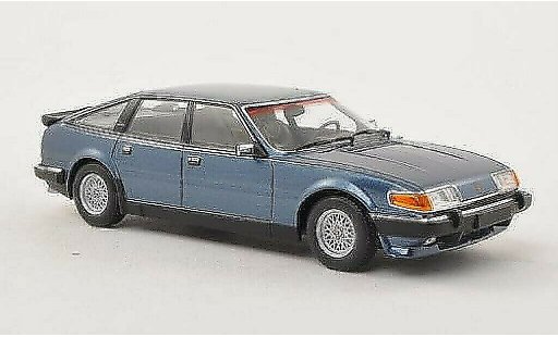 Rover Vitesse Base 1/43 Minichamps 3.5 V8 blauw LHD 1986 modelauto