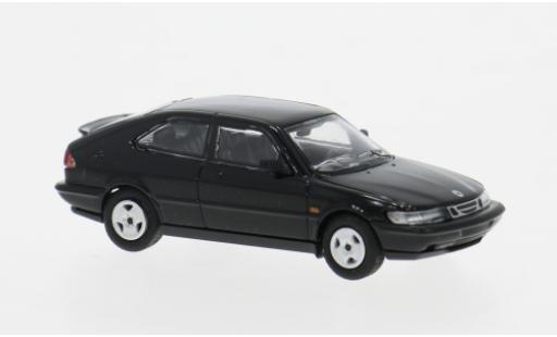 Modelauto Saab 900 Aero Turbo 16S () Coupe zwart 1987 1/87 Minichamps