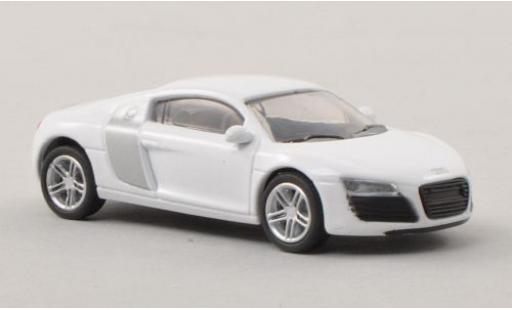 Modelauto Audi R8 coupe wit/grijs 1/87 Schuco