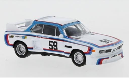 Modelauto Bmw 3.5 course CSL (E9) No.59 of North America IMSA 24h Daytona P.Gregg/B.Redman 1/87 Schuco