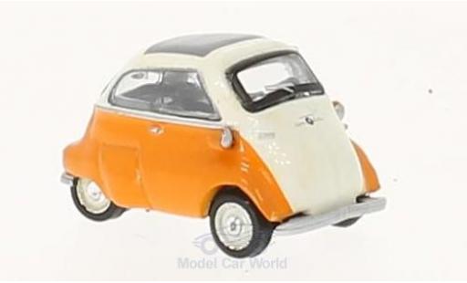 Modelauto Bmw Isetta citadine beige/oranje 1/87 Schuco