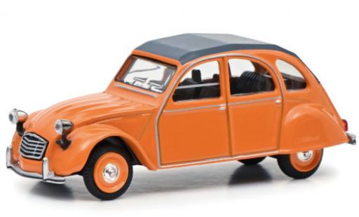 Modelauto Citroen 2 CV Berline oranje Paperbox Edition 1/64 Schuco