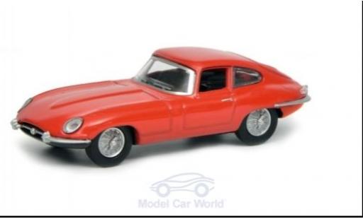 Modelauto Jaguar E-Type Coupe rood 1/64 Schuco