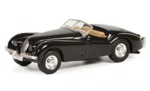 Modelauto Jaguar XK 120 zwart RHD 1/87 Schuco
