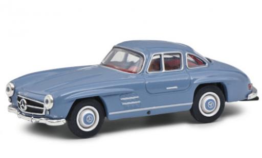 Modelauto Mercedes 300 Base SL blauw 1954 1/64 Schuco
