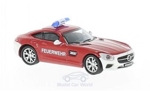 Modelauto Mercedes AMG GT GT S Brandweer 1/87 Schuco