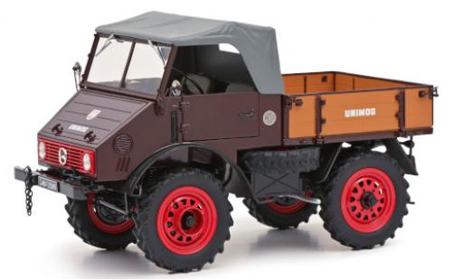 Modelauto Mercedes Unimog 401-404 401 rood 1/18 Schuco